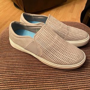 Gray Slip on shoes